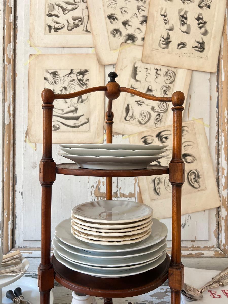 Présentoir gâteaux / assiettes 1940