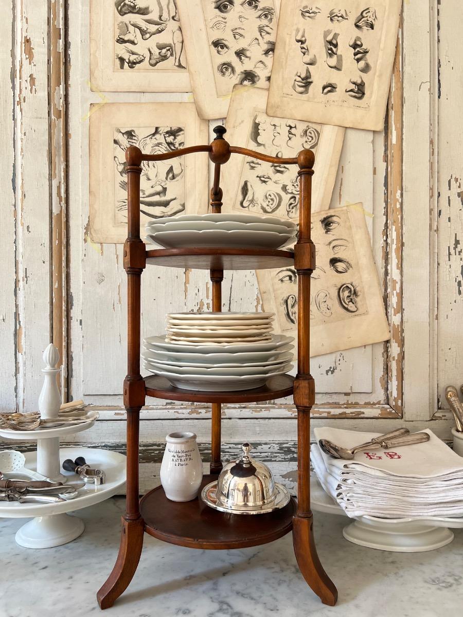 Présentoir gâteaux / assiettes 1940