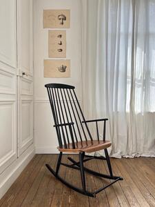 Fauteuil à bascule Tapiovaara 1960