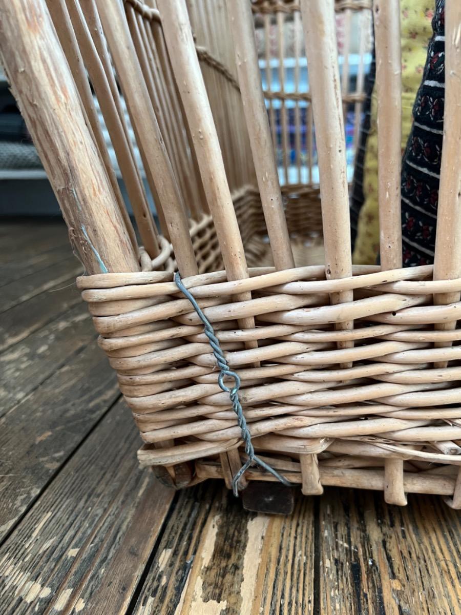 Large wicker basket