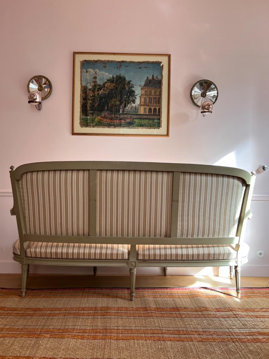 Large Louis XVI style sofa