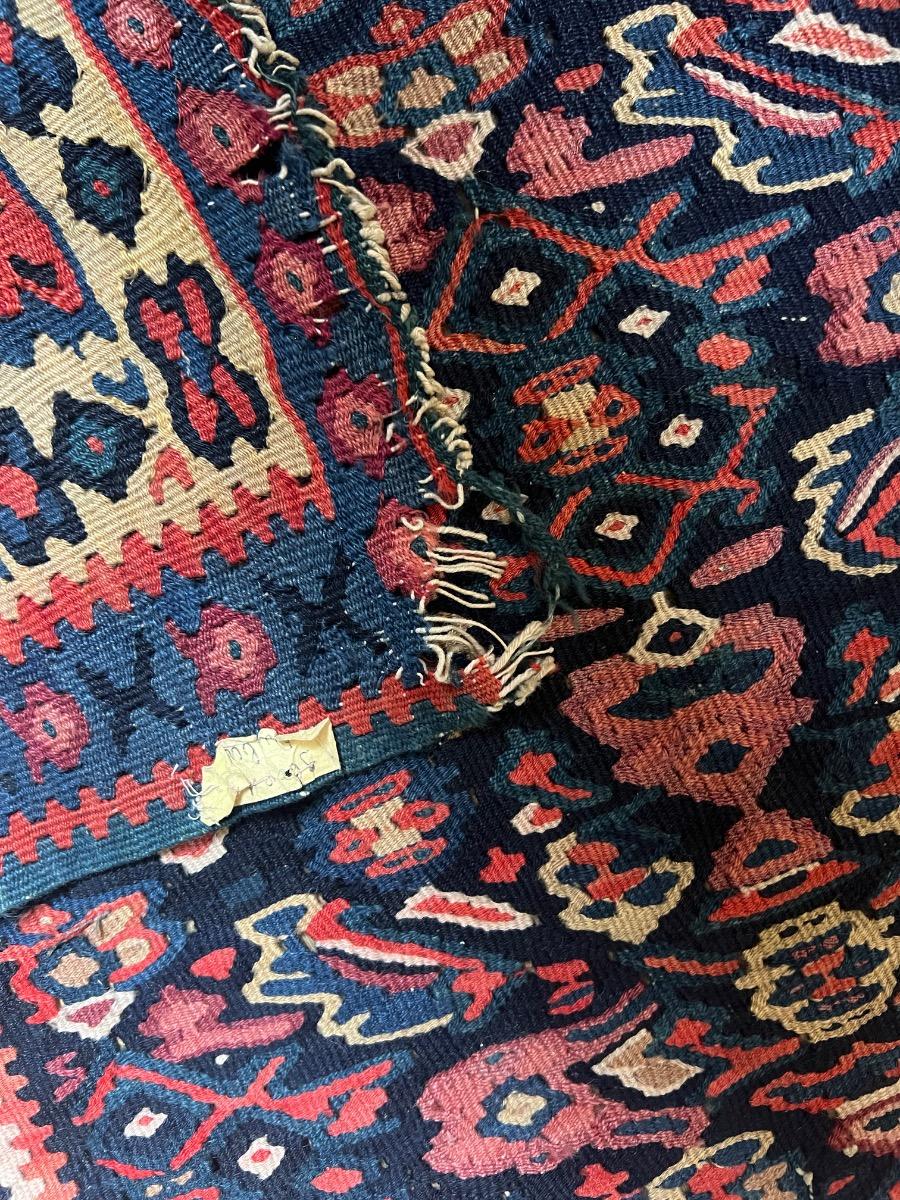 Grand kilim du Caucase XIXème