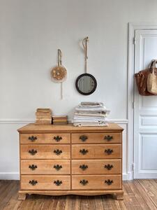 Commode double attributs laiton