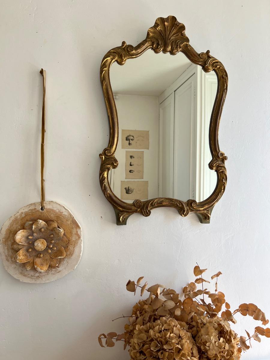 Miroir Rocaille de style LXV
