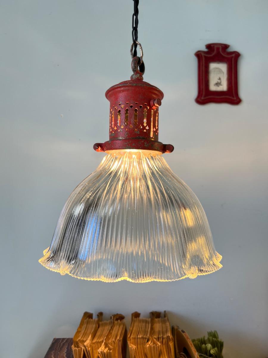 Paire de suspensions Holophane (1 pièce disponible)
