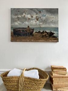 Huile sur toile XIXème, Ernest Honnorat