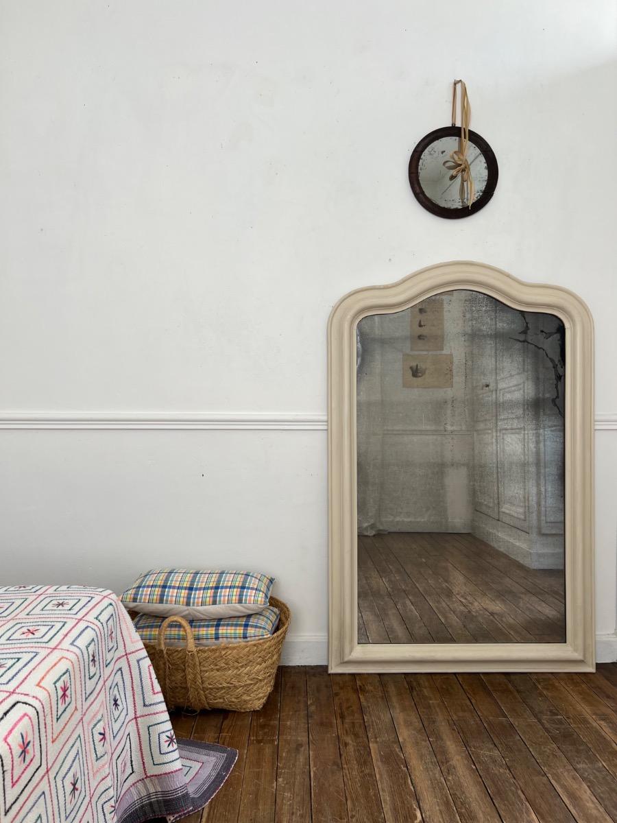 Grand miroir XIXème mercure
