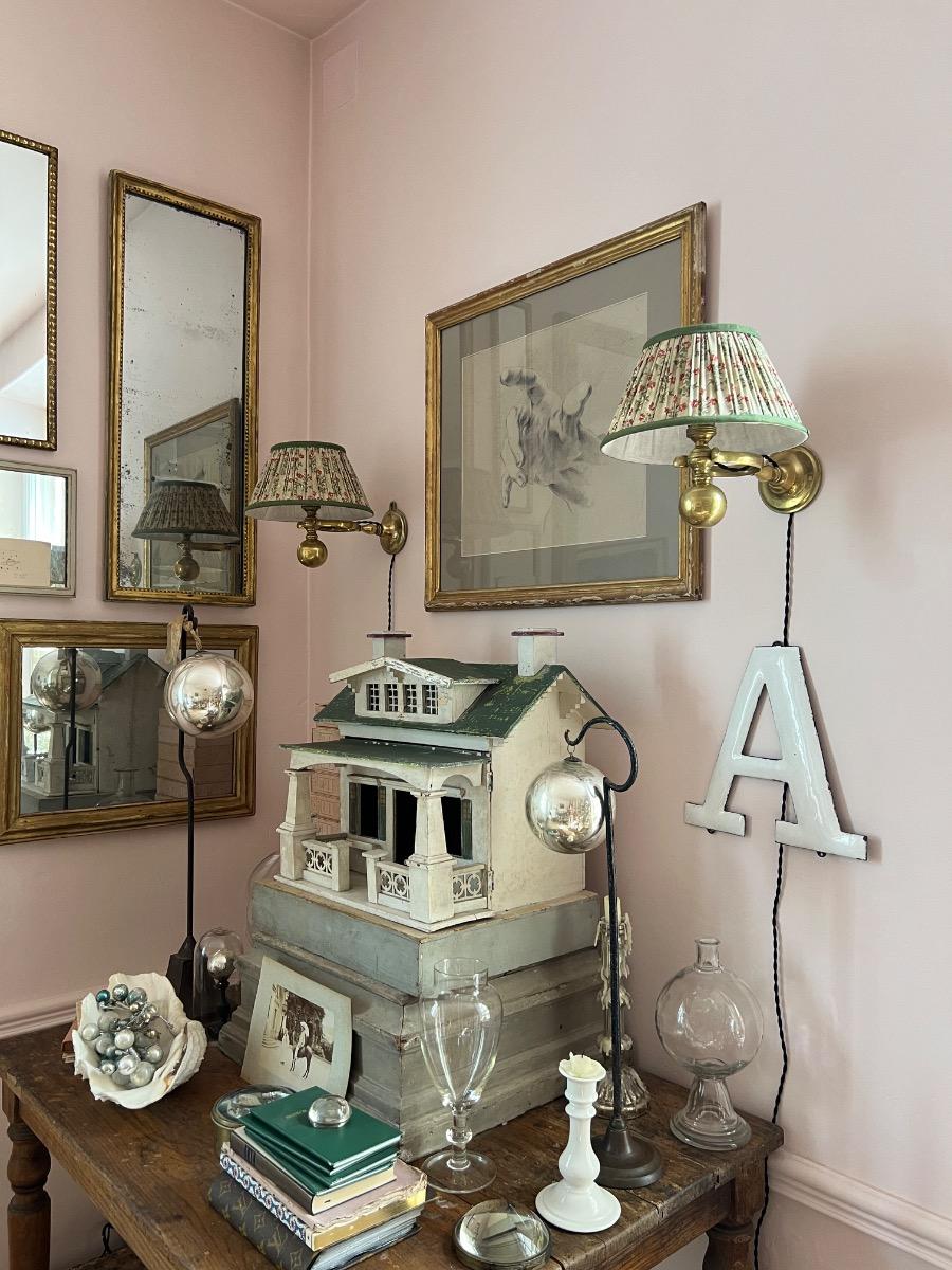 Paire d’appliques mobiles bronze 1920