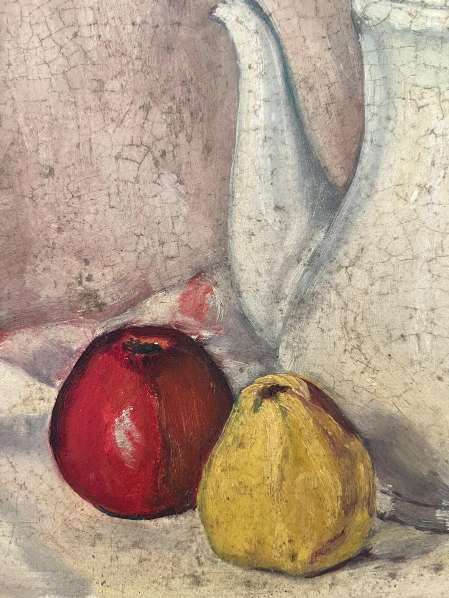 Huile sur panneau 1940
