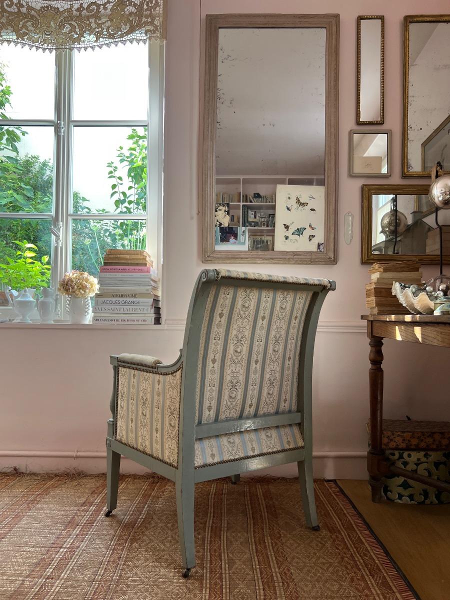 Large bergère époque Directoire 
