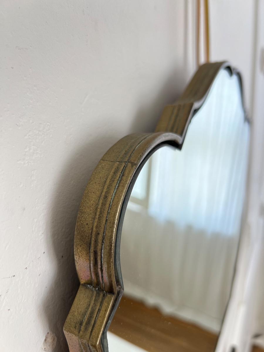 Miroir laiton 1950