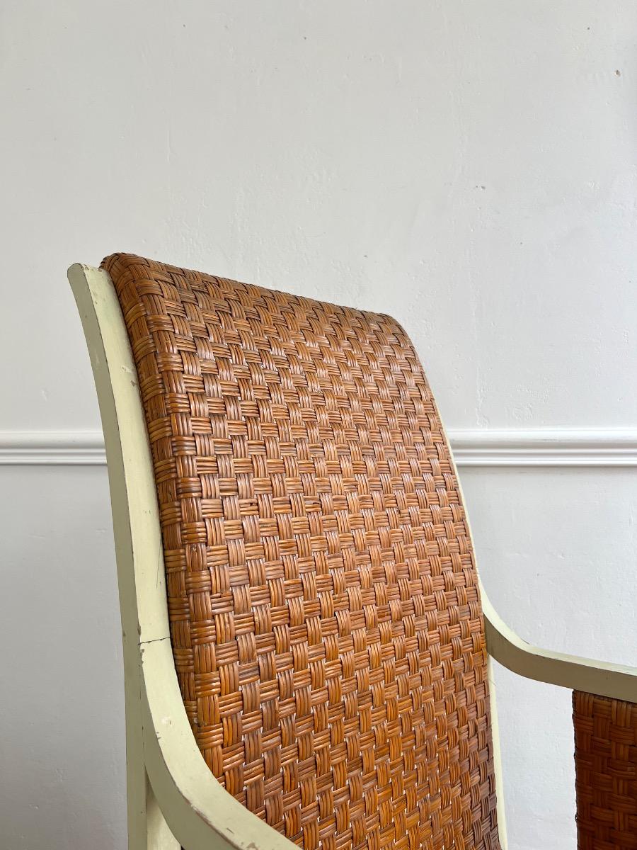 Fauteuil vannerie 1930