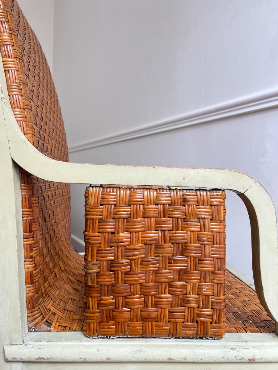 Fauteuil vannerie 1930