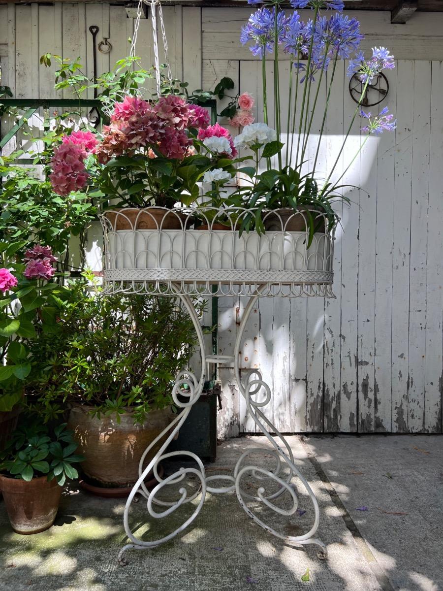 Jardinière XIXème métal 