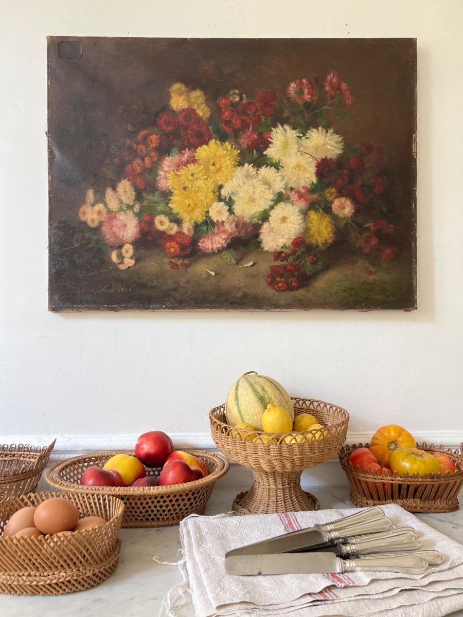 Grande huile sur toile 1930