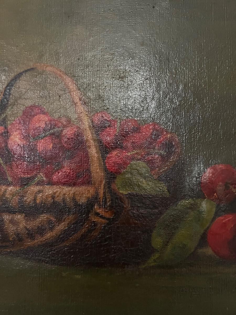 Huile sur toile sur châssis 1880