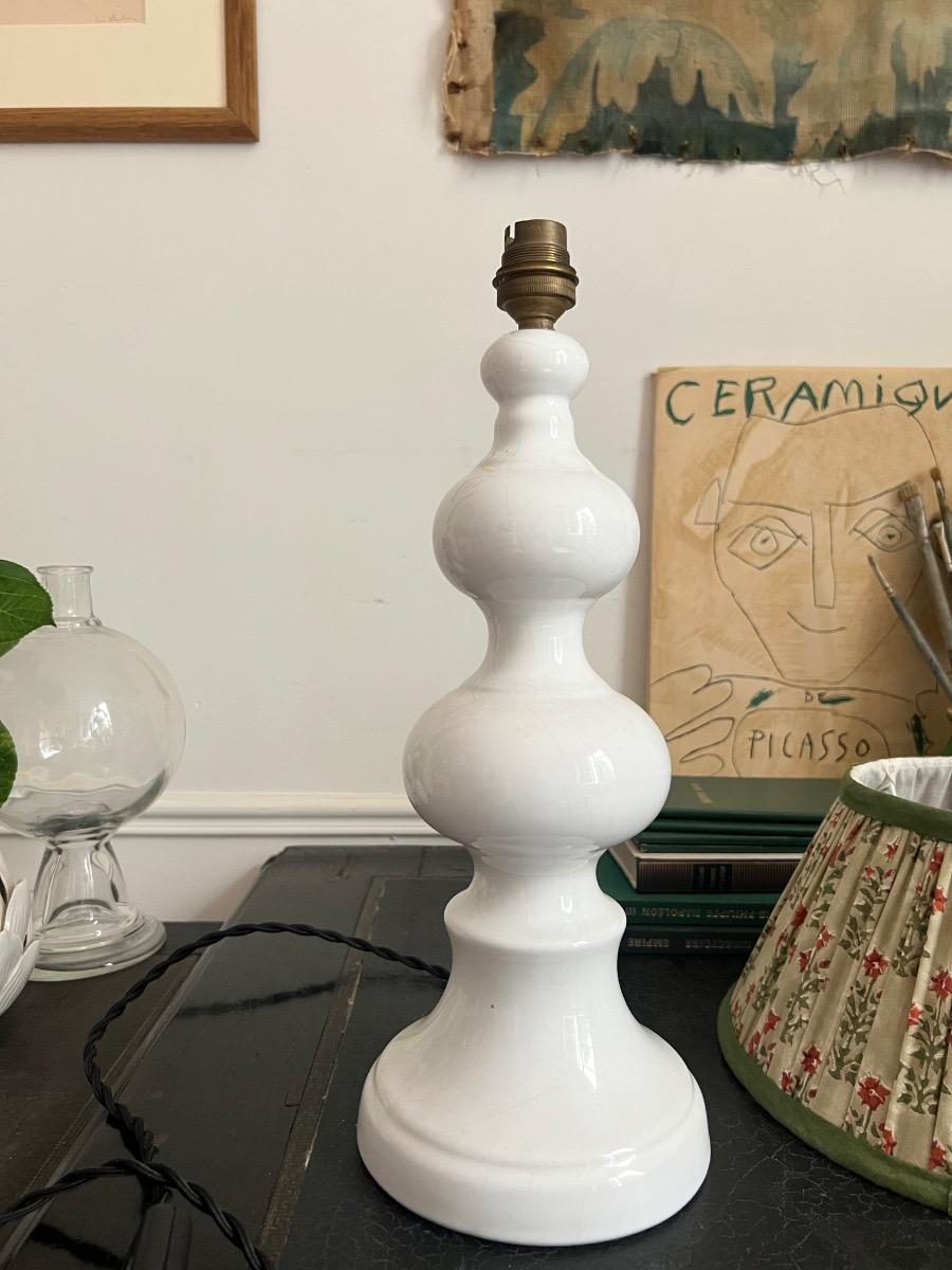 Lampe céramique 1970