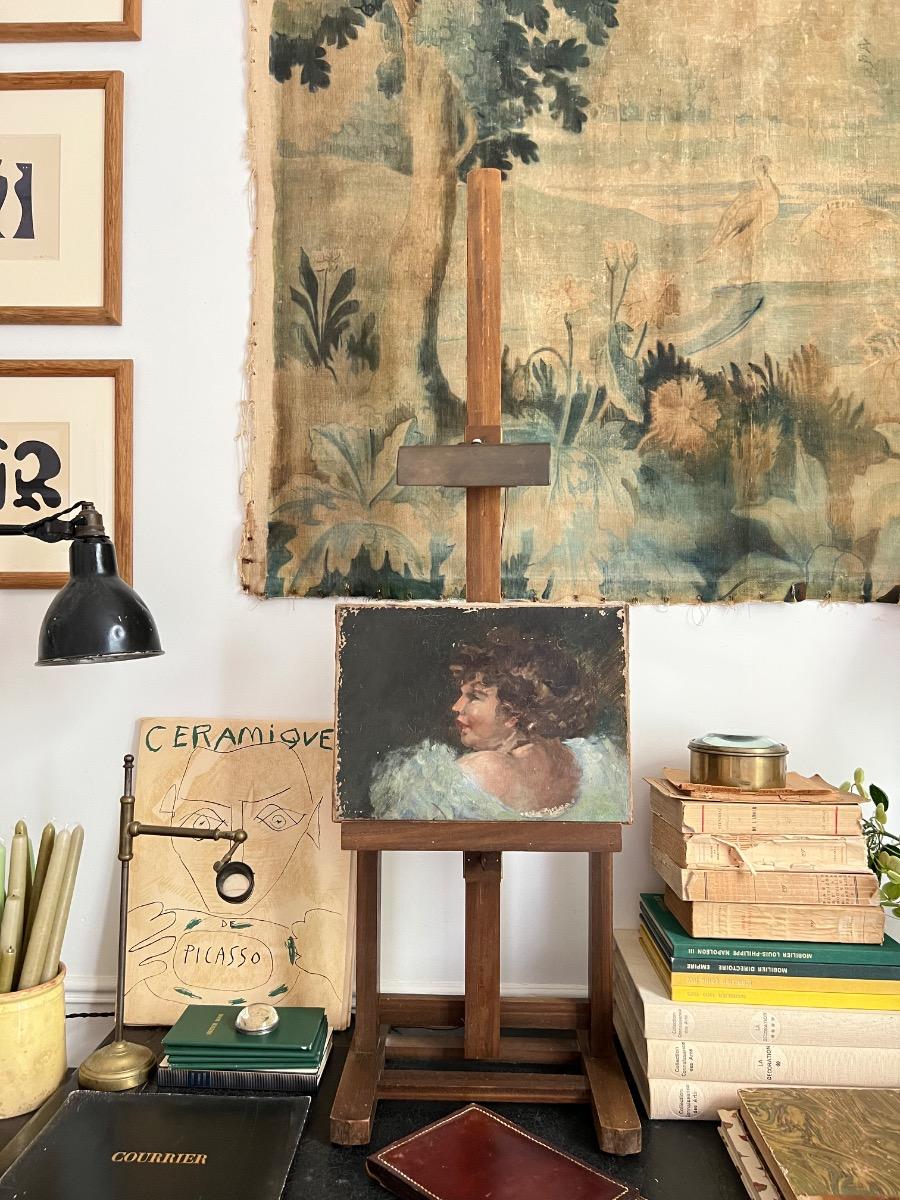 Chevalet de table éclairant 1940