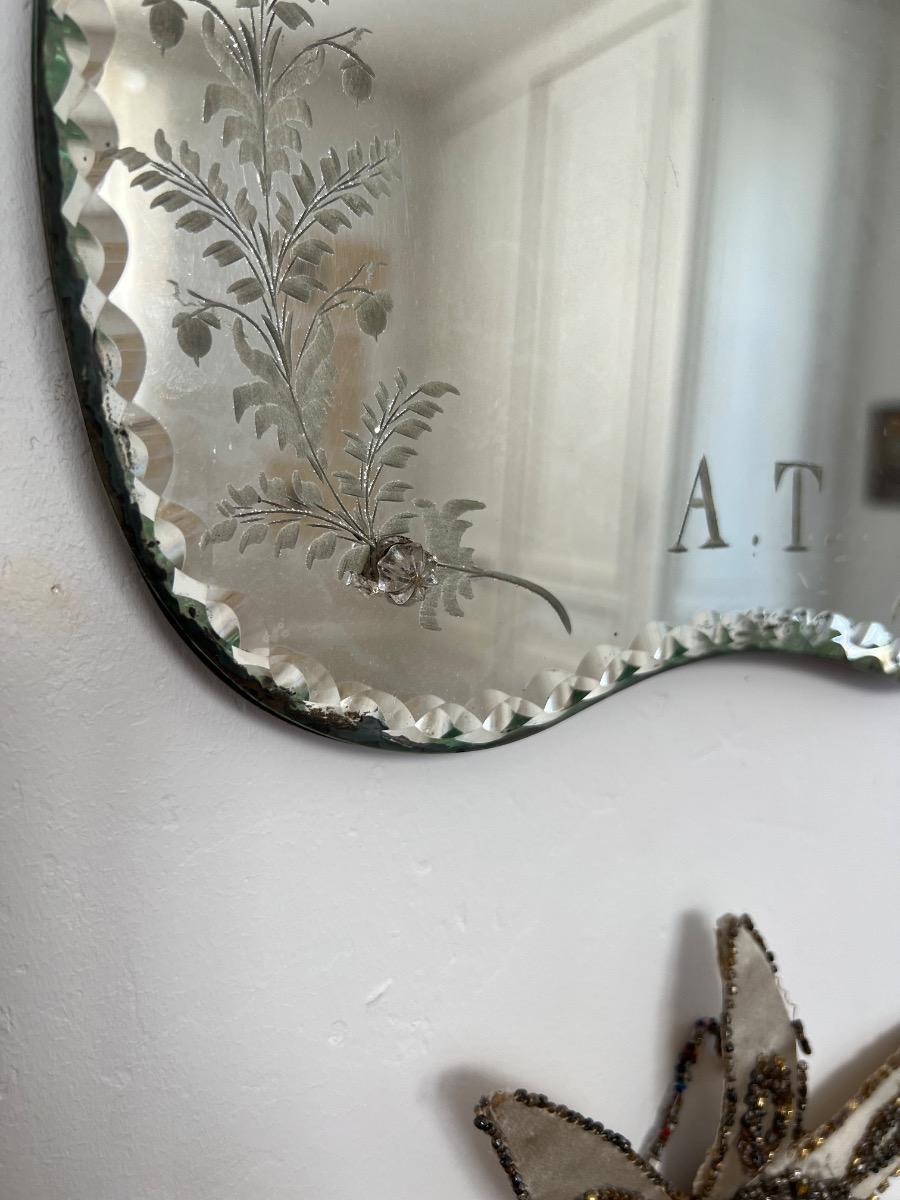 Miroir de courtoisie 1900