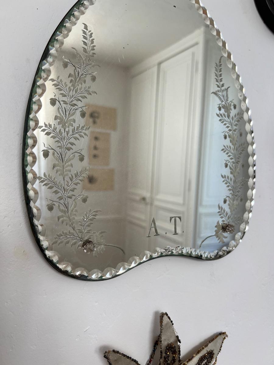 Miroir de courtoisie 1900