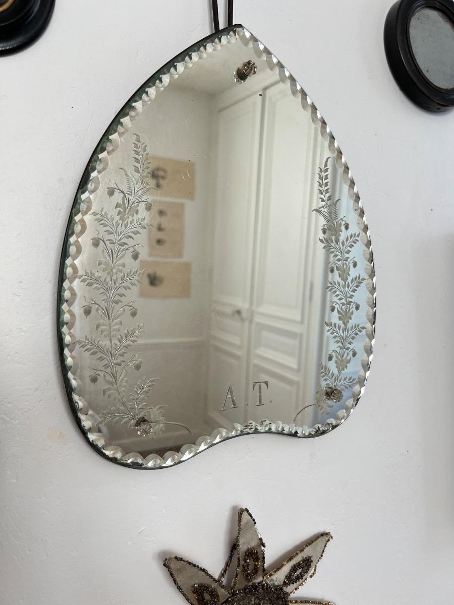 Miroir de courtoisie 1900