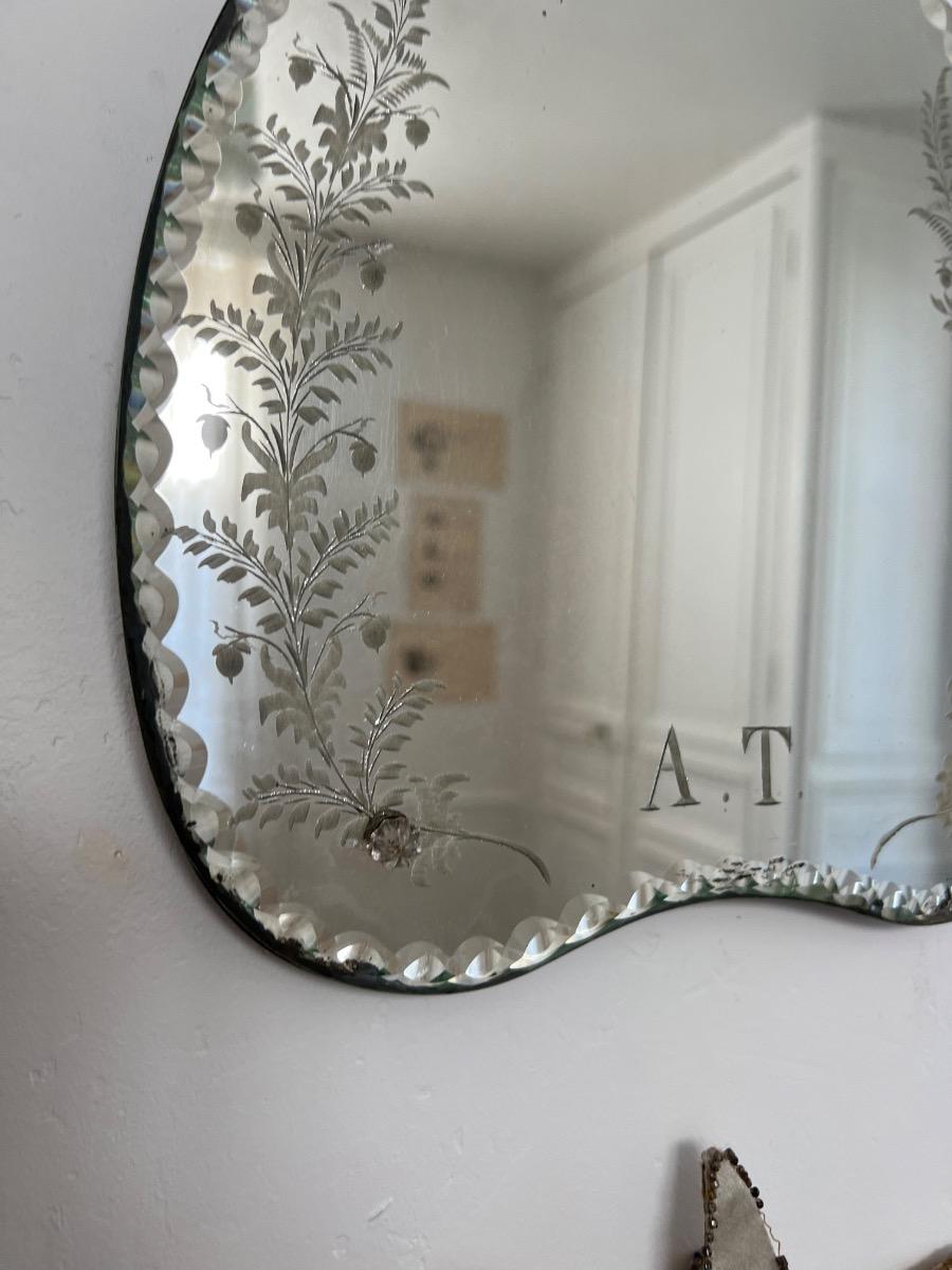 Miroir de courtoisie 1900