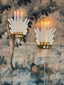 Paire d’appliques théâtre 1940