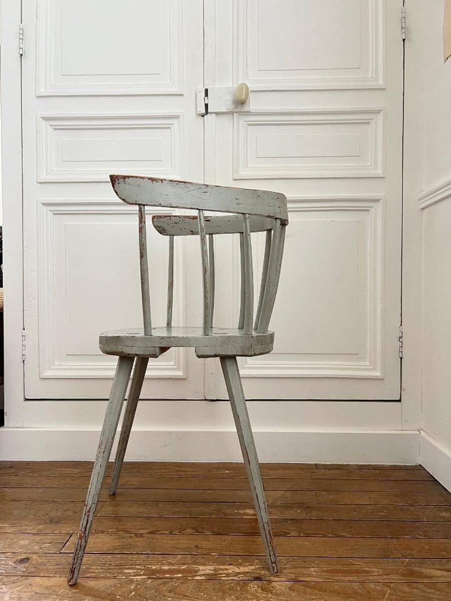 Fauteuil suédois début XIXème