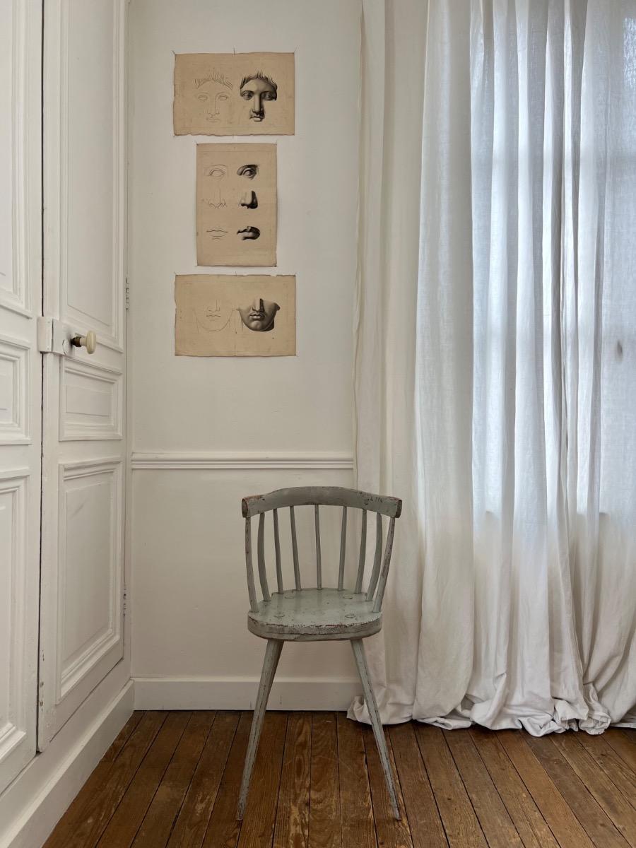 Fauteuil suédois début XIXème
