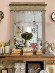 Miroir époque LXVI décor étoiles 