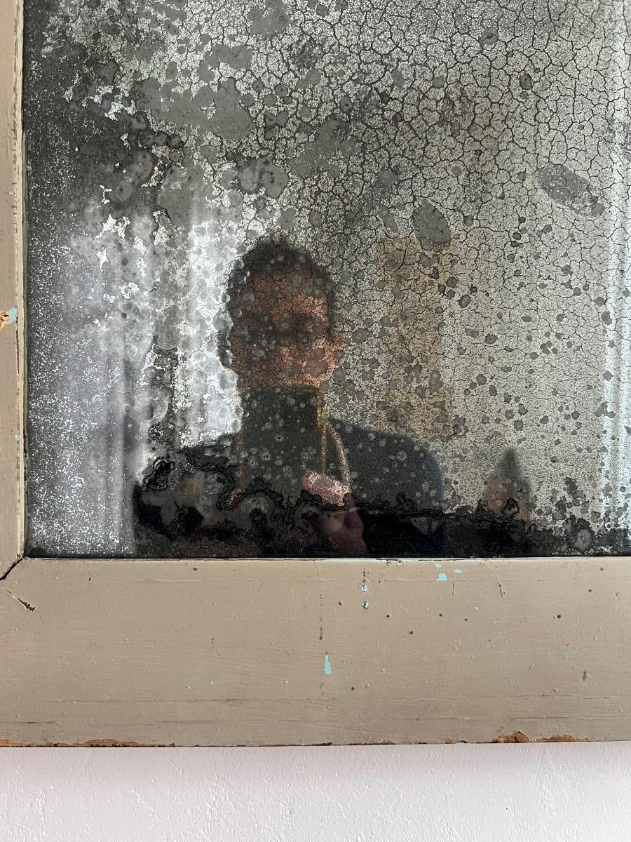Miroir mercure noirci début XIXème