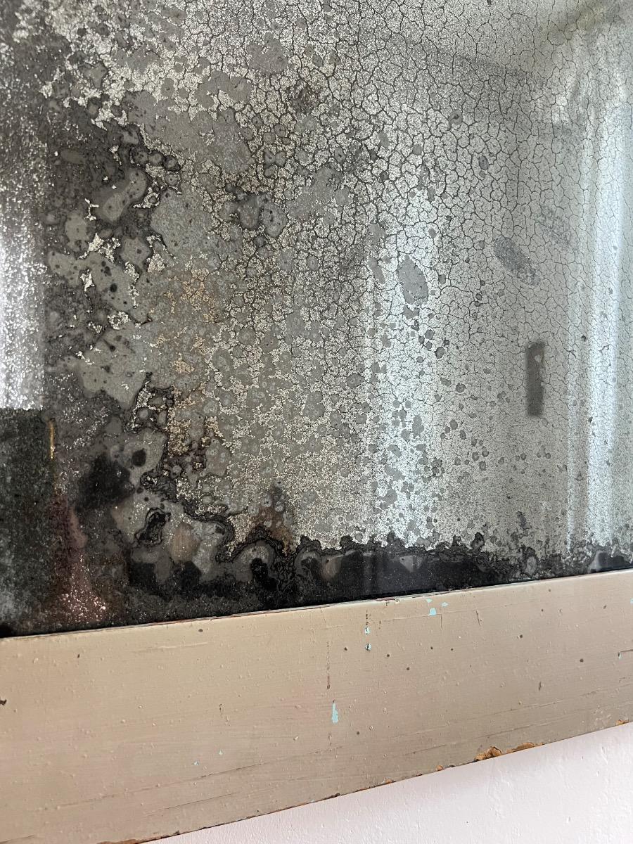 Miroir mercure noirci début XIXème