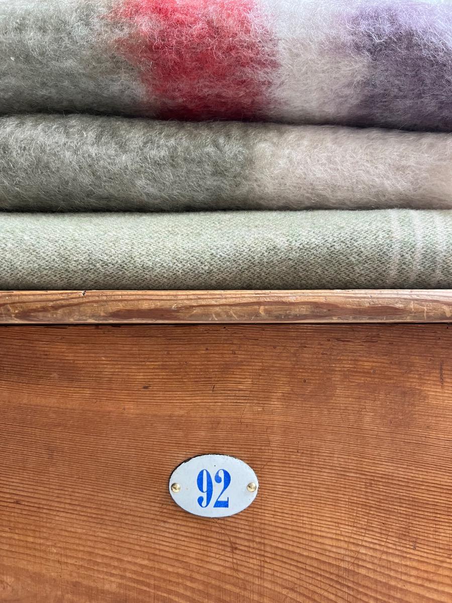 Coffre sapin naturel 1940