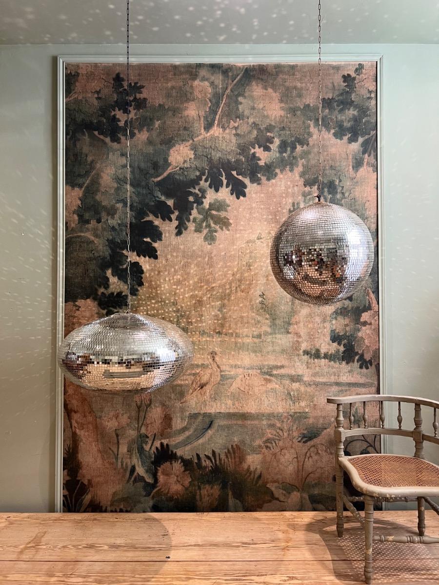 Large boule à facettes 1970