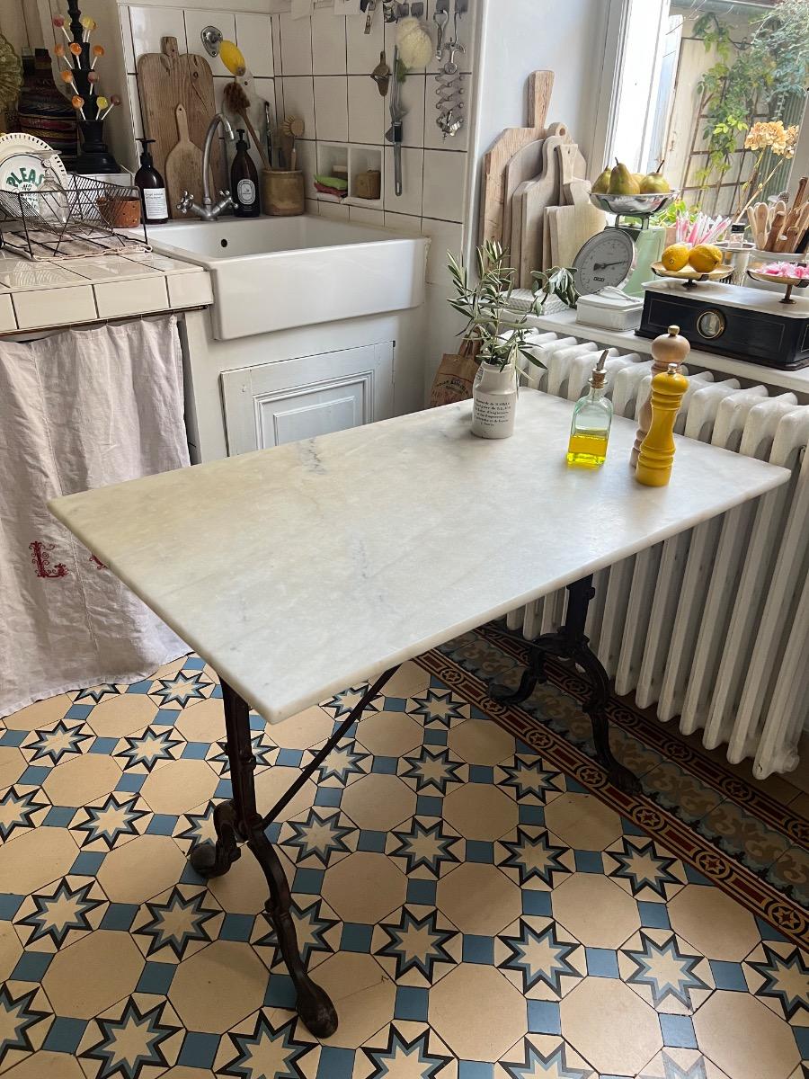 Table de bistrot 1920