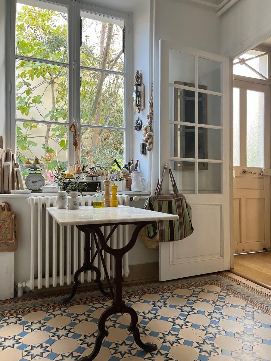 Table de bistrot 1920