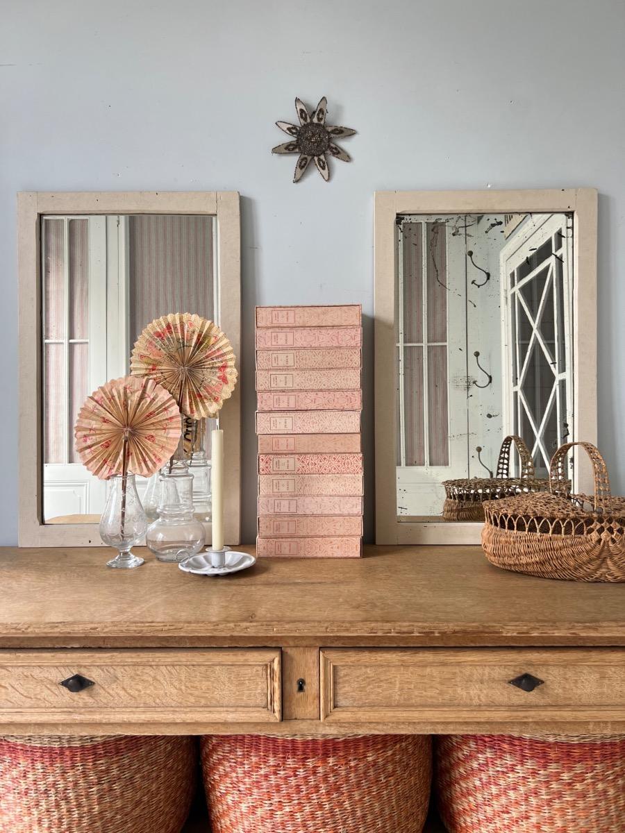 Paire de miroirs 1930