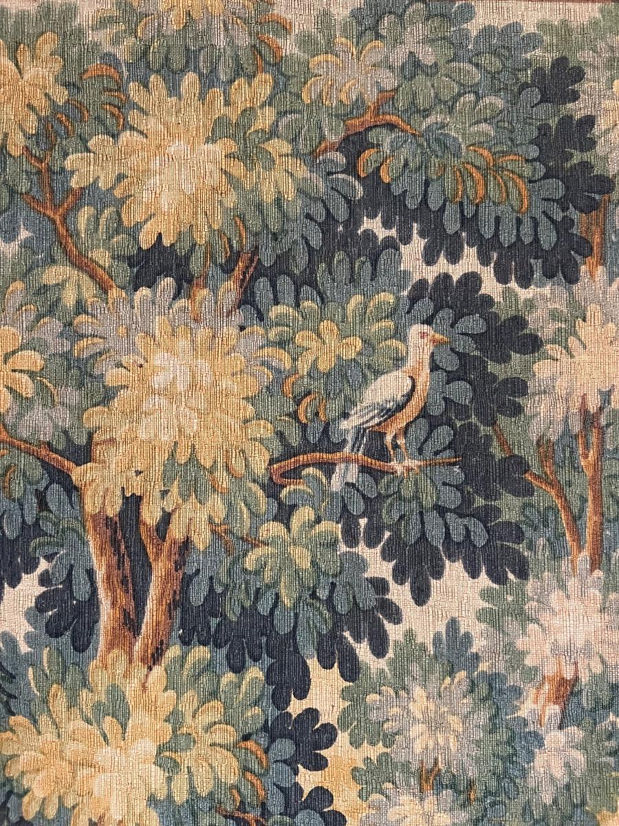 Verdure, réplique de tapisserie Aubusson 1940