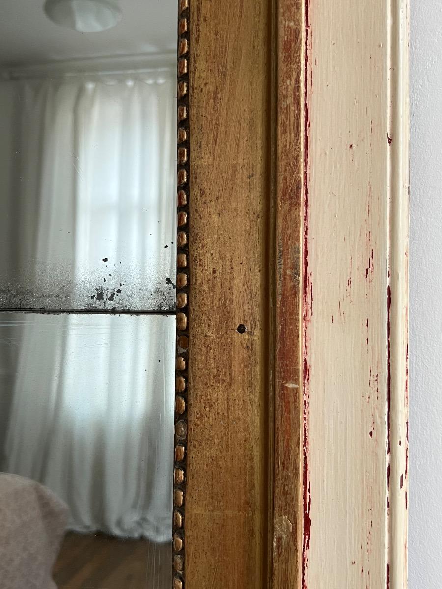 Important miroir XVIIIème mercure 