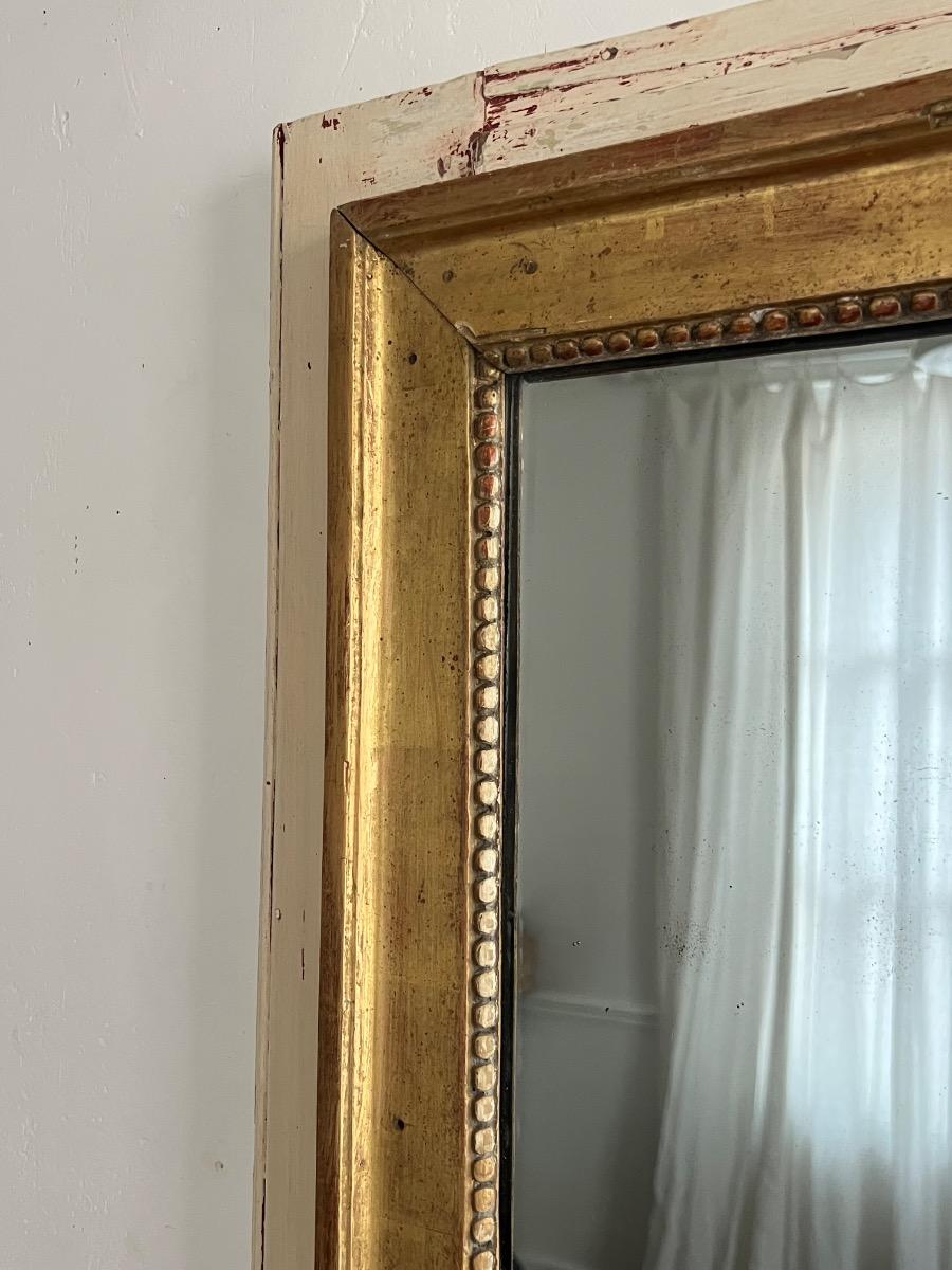 Important miroir XVIIIème mercure 