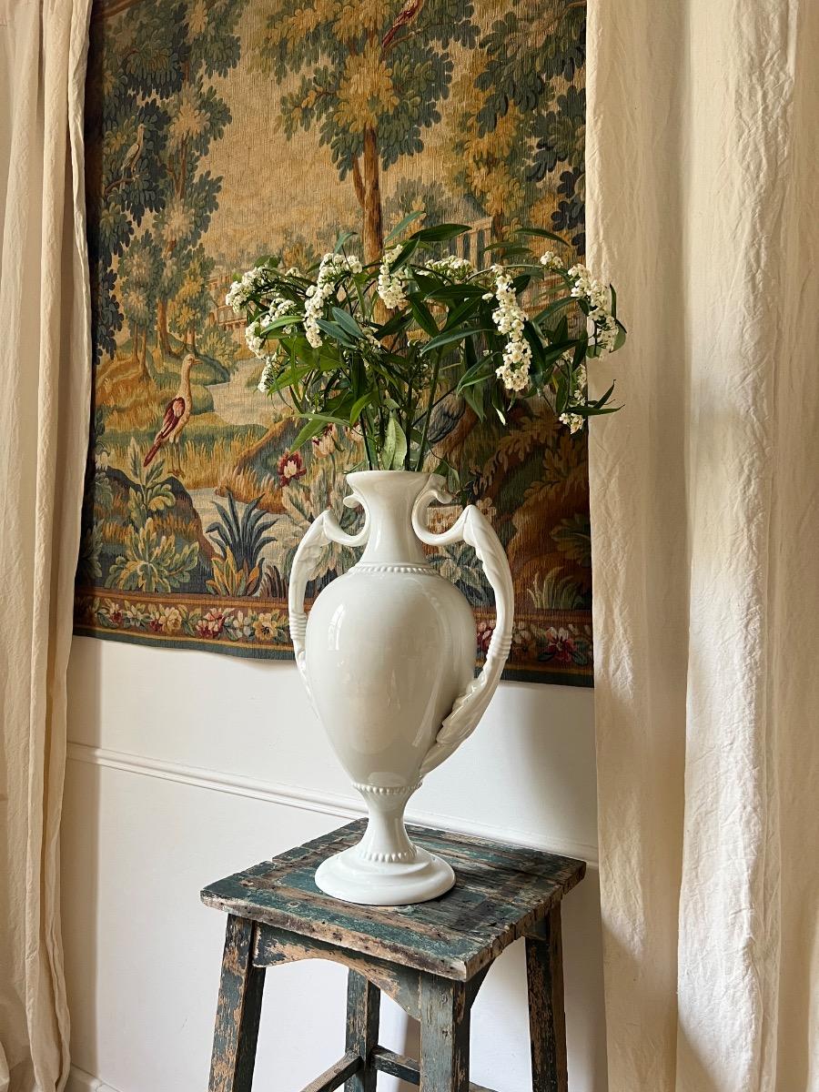 Grand vase néoclassique amphore XIXème