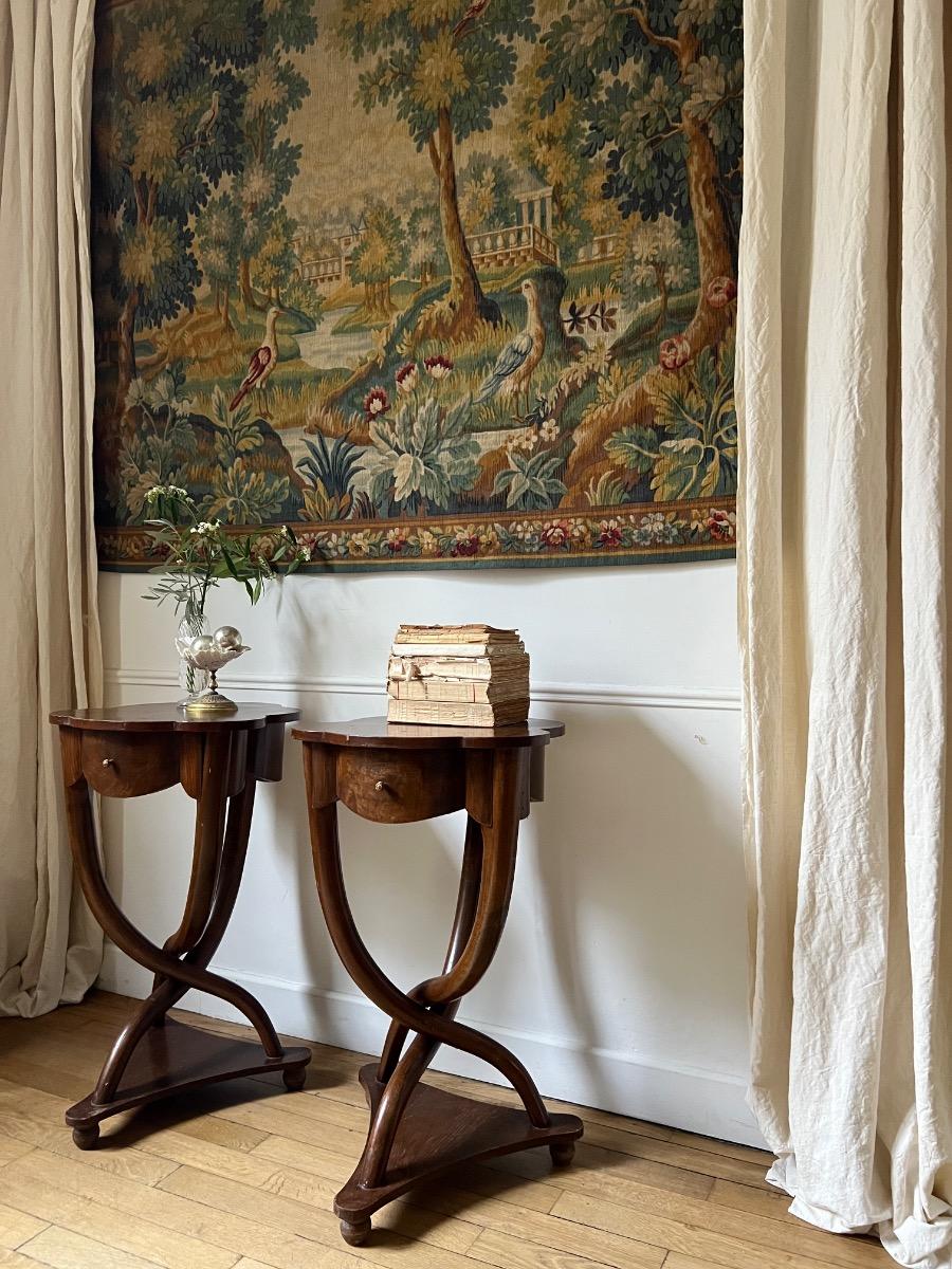 Paire de guéridons de style Biedermeier