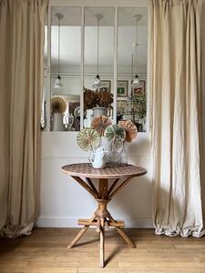 Table châtaignier tressé / Pascal Raffier 1960