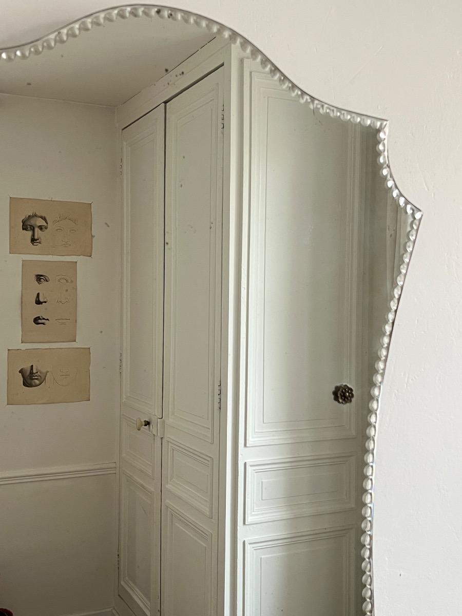 Miroir biseau à onglets 1960