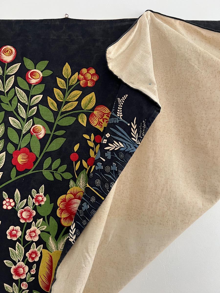 Tenture murale Jacqueline Humbert 1960