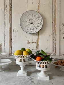 2 coupes à fruits porcelaine 1880