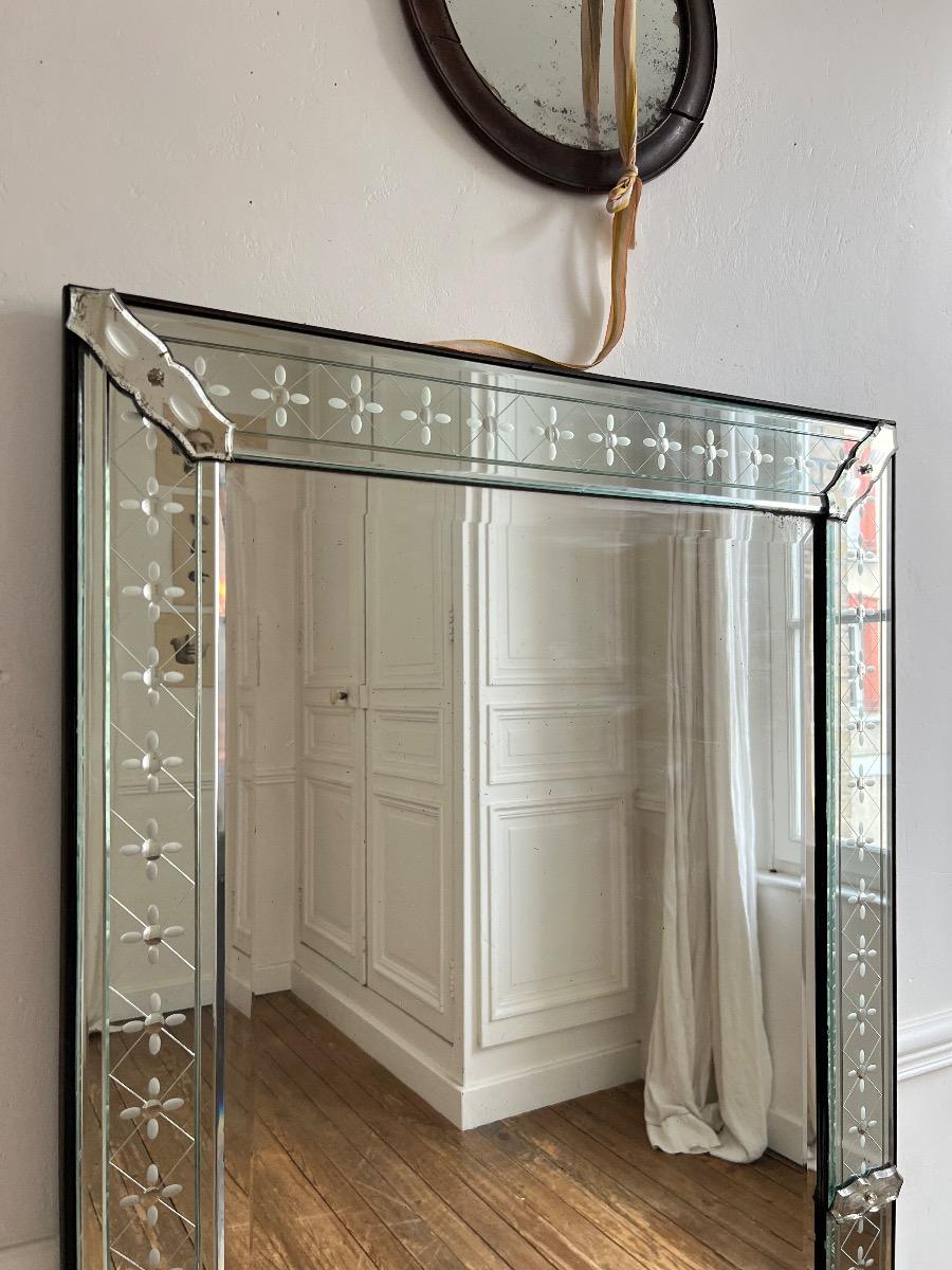 Miroir de style vénitien 1940