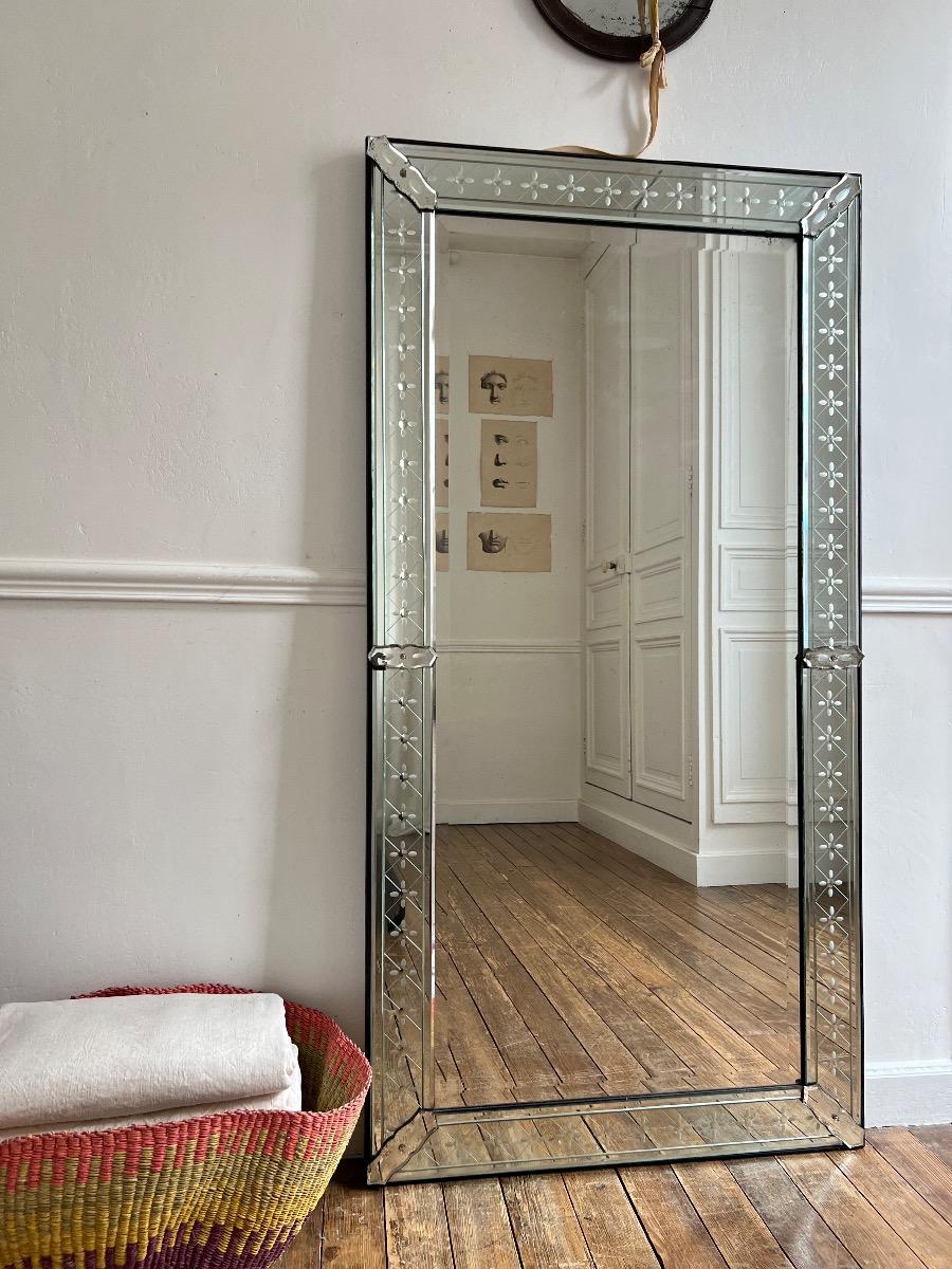 Miroir de style vénitien 1940