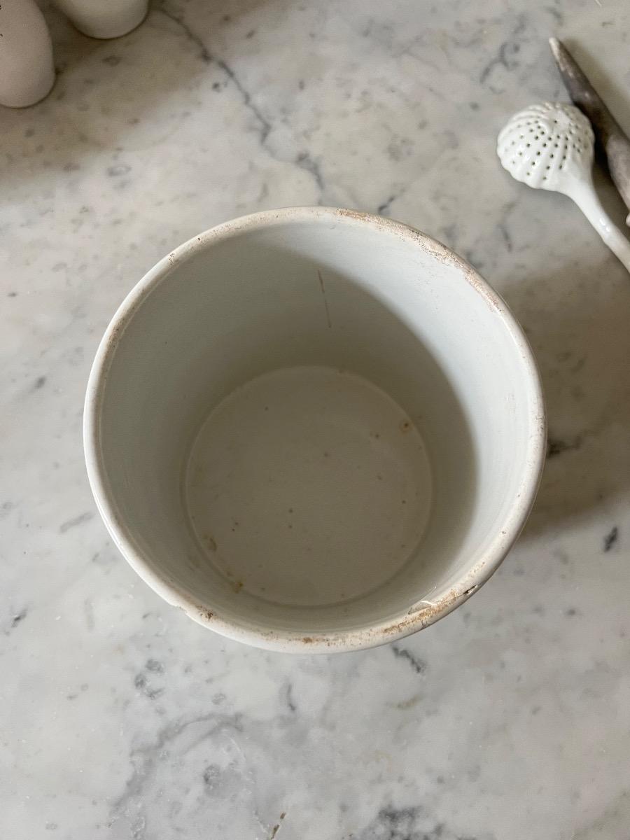 Pot à tabac Creil & Montereau 1880