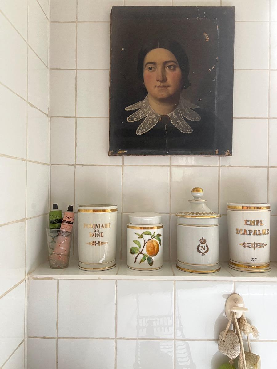 Huile sur toile XIXème portrait